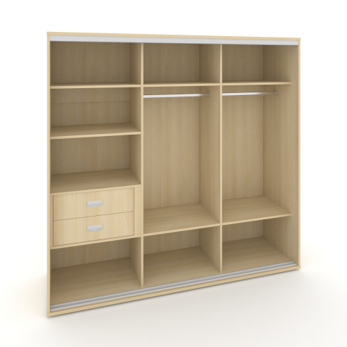 Корпус 3-х секционного шкафа низкого L=2369мм Maris SH.K3-6.2 K6 Корпус 3-х секционного шкафа низкого L=2369мм Maris SH.K3-6.2 K6