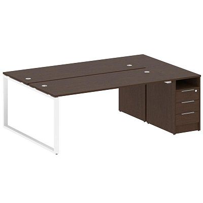 Бенч-система с тумбой на О-обр. м/к Metal System БО.РС-СТП-2.5