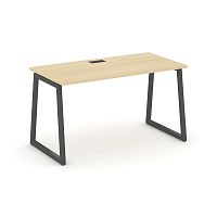 Style Project Стол письменный SN-4T1.SP-005 Акация Лорка/Металл Антрацит/Заглушка Пластик Черный 178