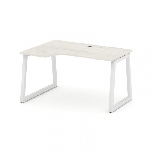 Style Project Стол рабочий эргоном. SN-5T1.SPA-012(L) Акация Лорка/Металл Антрацит/Заглушка Пластик фото 13