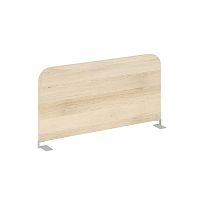 Настольный Экран боковой UNE.DEKRB-300.25.16 Бук Артизан/Металл Серый 600*16*297