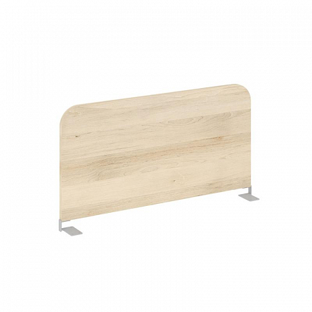 Настольный Экран боковой UNE.DEKRB-300.25.16 Бук Артизан/Металл Серый 600*16*297