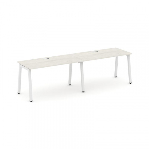 Style Project Рабочая станция 1 сторон. SN-5A.ORS-002 Дуб Табак/Металл Белый 2360*600*750 фото 15