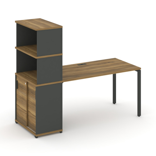 Стол офисный с опорным шкафом-купе Concept CN.SP-241