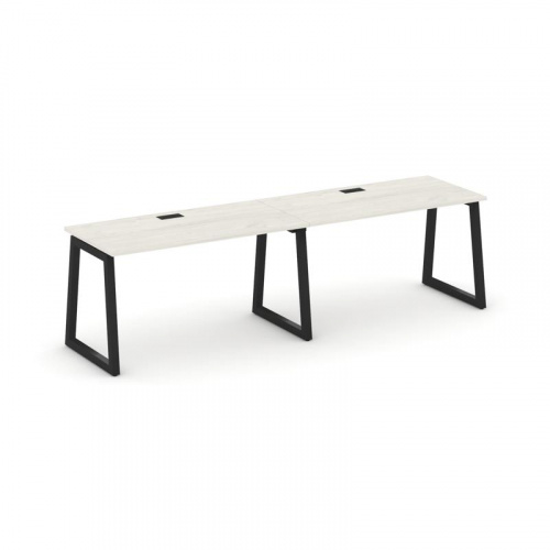 Style Project Рабочая станция 1 сторон. SN-5T1.ORS-014 Акация Лорка/Металл Антрацит/Заглушка Пластик фото 7