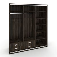 Корпус 3-х секционного шкафа высокого L=2669мм Maris SH.K3-8.1 K3