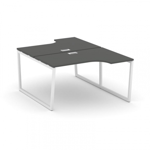 Style Project Рабочая станция эргоном. SN-4T2.DRPA-001 Акация Лорка/Металл Антрацит/Заглушка Пластик фото 18