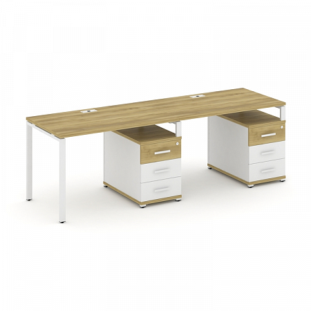 Бенч-система на 2 места с 2 опорными тумбами Concept CN.ORS-310