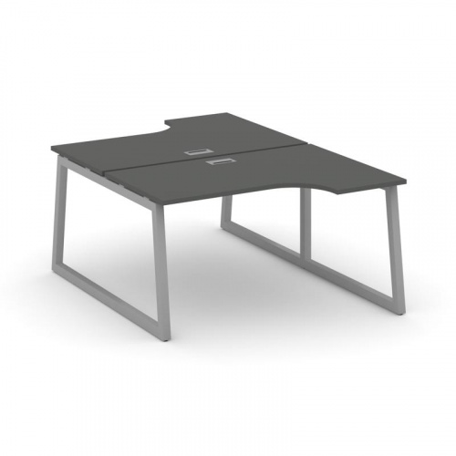 Style Project Рабочая станция эргоном. SN-5T1.DRPA-022 Акация Лорка/Металл Антрацит/Заглушка Пластик фото 17