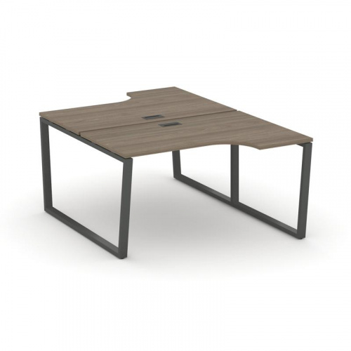 Style Project Рабочая станция эргоном. SN-6T2.DRPA-021 Акация Лорка/Металл Антрацит/Заглушка Пластик фото 25