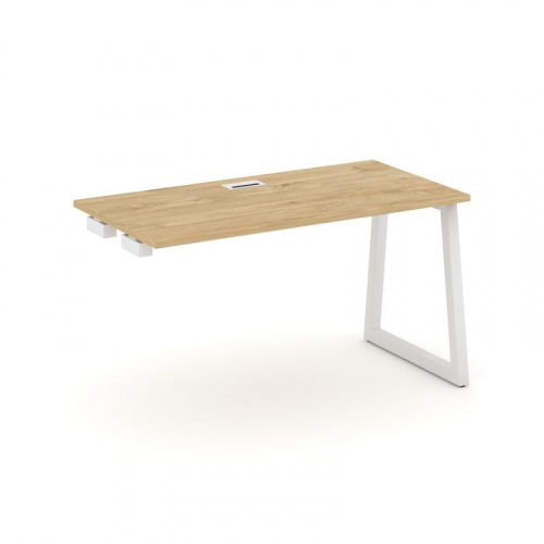 Style Project Стол-приставка к опор. элем. SN-5T1.OPRS-021 Акация Лорка/Металл Антрацит/Заглушка Пла фото 3