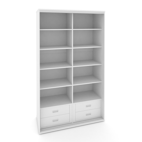 Корпус 2-х секционного шкафа высокого L=1500мм Maris SH.K2-5.1 K4 фото 2 Корпус 2-х секционного шкафа высокого L=1500мм Maris SH.K2-5.1 K4 фото 2