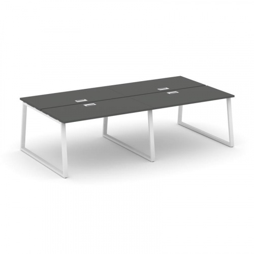 Style Project Рабочая станция 2-х сторон. SN-6T1.DRS-042 Акация Лорка/Металл Антрацит/Заглушка Пласт фото 19