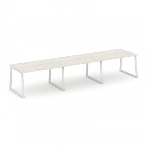 Style Project Стол переговорный SN-6T1.SPRG-023.3 Акация Лорка/Металл Антрацит 4410*980*750 фото 14