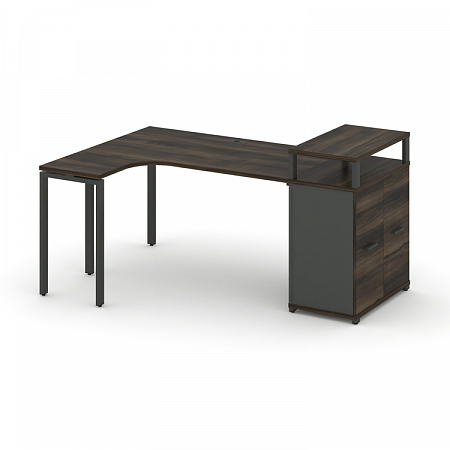 Стол эргономичный с опорным распашным шкафом Concept CN.SA-212(L)