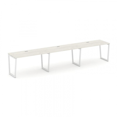 Style Project Рабочая станция 1 сторон. SN-4T2.ORS-053 Акация Лорка/Металл Антрацит/Заглушка Пластик фото 12