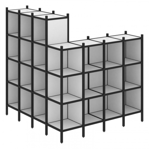 Стеллаж офисный угловой Loft VR.L-60 фото 10 Стеллаж офисный угловой Loft VR.L-60 фото 10