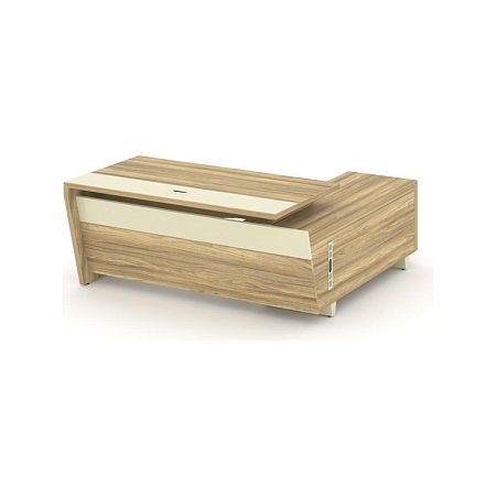 Стол руководителя с опорной тумбой Corner COR.SRT-18 (L)