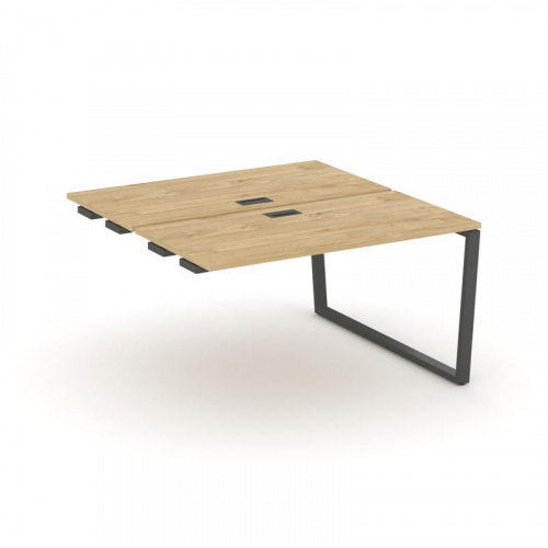 Style Project Стол-приставка к опор. элем. SN-6T2.DPRS-021 Акация Лорка/Металл Антрацит/Заглушка Пла фото 22