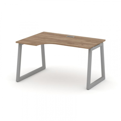 Style Project Стол рабочий эргоном. SN-5T1.SPA-012(L) Акация Лорка/Металл Антрацит/Заглушка Пластик фото 10