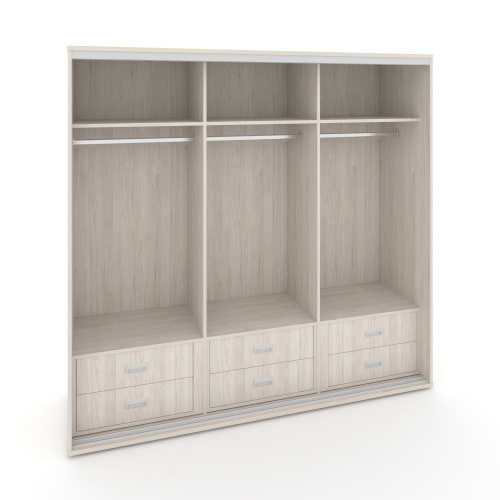 Корпус 3-х секционного шкафа низкого L=2669мм Maris SH.K3-8.2 K4 фото 4 Корпус 3-х секционного шкафа низкого L=2669мм Maris SH.K3-8.2 K4 фото 4