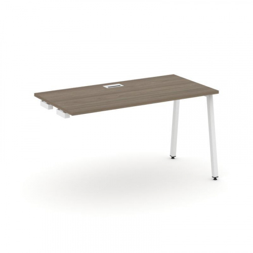 Style Project Стол-приставка к опор. элем. SN-4A.OPRS-013 Антрацит/Металл Белый 1380*700*750 фото 15