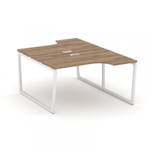 Style Project Рабочая станция эргоном. SN-4T2.DRPA-001 Акация Лорка/Металл Антрацит/Заглушка Пластик фото 10