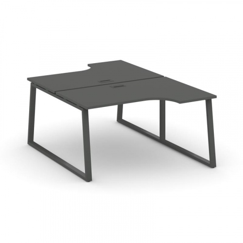 Style Project Рабочая станция эргоном. SN-6T1.DRPA-021 Акация Лорка/Металл Антрацит/Заглушка Пластик фото 27