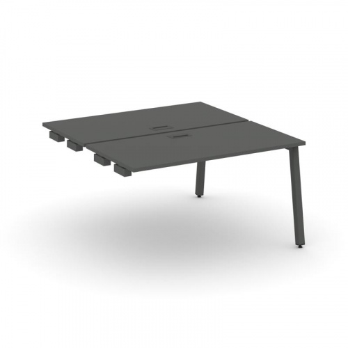 Style Project Стол-приставка к опор. элем. SN-5A.DPRS-002 Дуб Табак/Металл Белый 1180*1232*750 фото 16