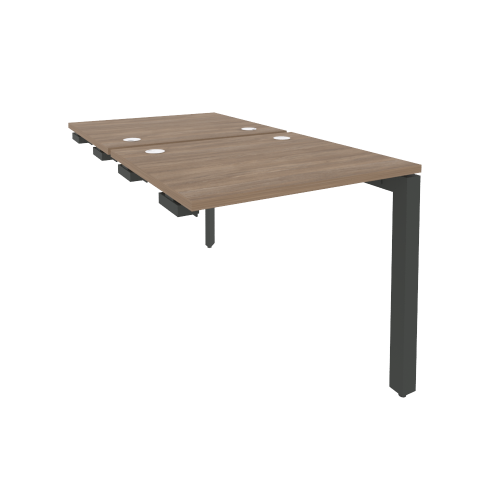 Стол-приставка двойной на П-обр. м/к Onix O.MP-D.SPR-0.7 фото 10