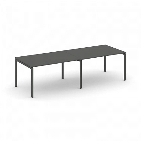 Style Project Стол переговорный SN-4P.SPRG-011.3 Антрацит/Металл Антрацит 1960*980*750