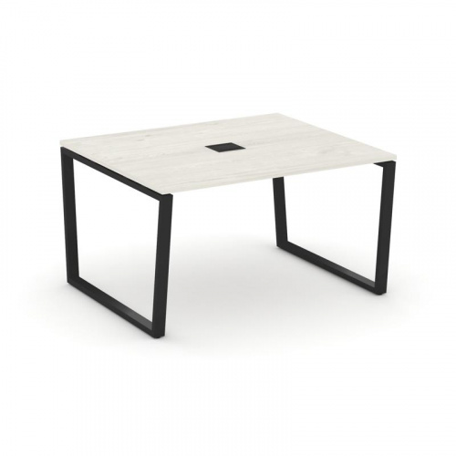 Style Project Стол переговорный SN-6T2.SPRG-032 Акация Лорка/Металл Антрацит/Заглушка Металл Антраци фото 7