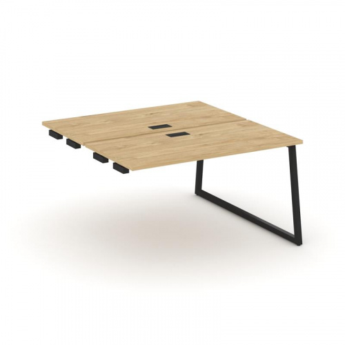 Style Project Стол-приставка к опор. элем. SN-4T1.DPRS-004 Акация Лорка/Металл Антрацит/Заглушка Пла