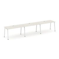 Style Project Рабочая станция 1 сторон. SN-4A.ORS-051 Дуб Наварра/Металл Белый 2940*800*750