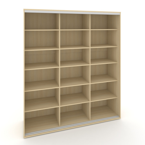 Корпус 3-х секционного шкафа высокого L=2669мм Maris SH.K3-8.1 K8