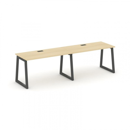 Style Project Рабочая станция 1 сторон. SN-5T1.ORS-014 Акация Лорка/Металл Антрацит/Заглушка Пластик фото 28