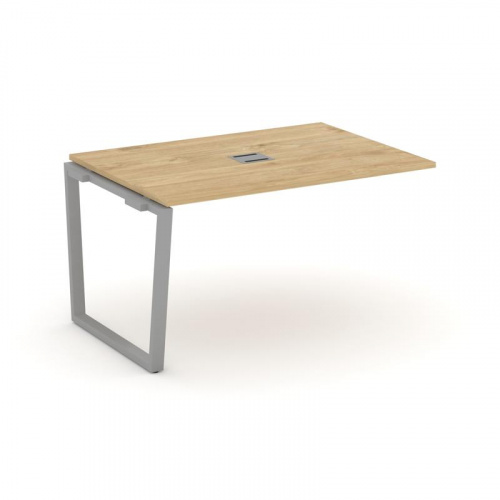 Style Project Проходной наб. элем. перег. стола SN-6T2.NSPRG-001 Акация Лорка/Металл Антрацит/Заглуш фото 2