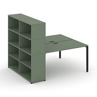 Бенч-система с опорным стеллажом с надставкой Concept CN.DRS-214