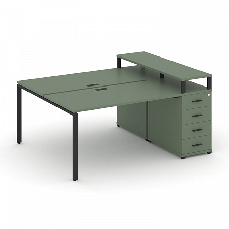 Бенч-система с 1 опорной тумбой Concept CN.DRS-411