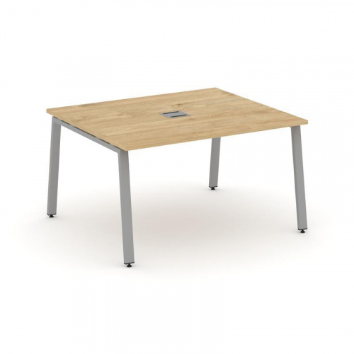 Style Project Стол переговорный SN-6A.SPRG-032 Дуб Наварра/Металл Антрацит 1180*1180*750