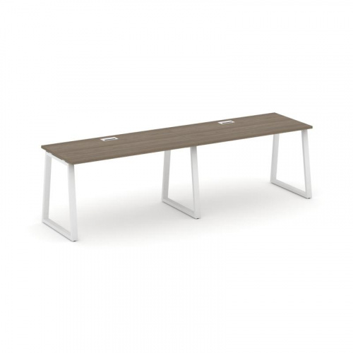 Style Project Рабочая станция 1 сторон. SN-6T1.ORS-022 Акация Лорка/Металл Антрацит/Заглушка Пластик фото 15