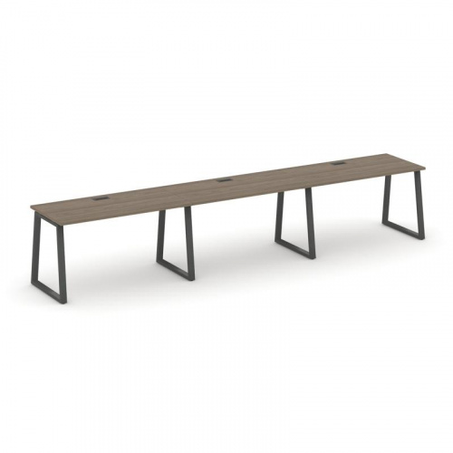 Style Project Рабочая станция 1 сторон. SN-6T1.ORS-032 Акация Лорка/Металл Антрацит/Заглушка Пластик фото 25