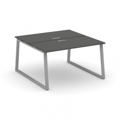 Style Project Рабочая станция 2-х сторон. SN-6T1.DRS-001 Акация Лорка/Металл Антрацит/Заглушка Пласт фото 18