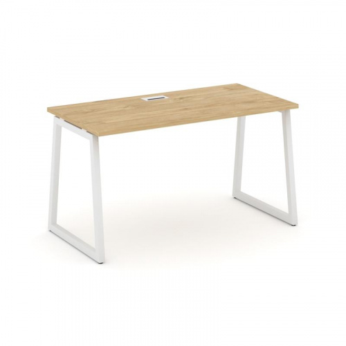 Style Project Стол письменный SN-4T1.SP-005 Акация Лорка/Металл Антрацит/Заглушка Пластик Черный 178 фото 3