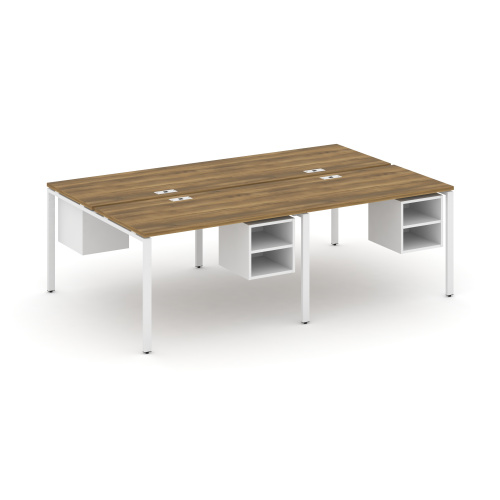 Бенч-система на 4 места с подвесными тумбами Concept CN.DRS-126 фото 6