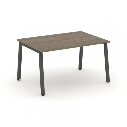 Style Project Стол переговорный SN-6A.SPRG-004.3 Дуб Наварра/Металл Белый 1580*980*750 фото 22