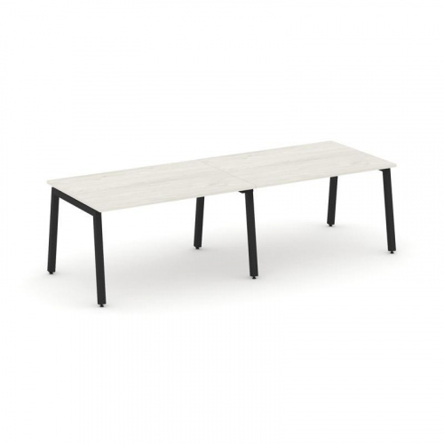 Style Project Стол переговорный SN-5A.SPRG-014.3 Тиквуд Светлый/Металл Антрацит 3160*980*750 фото 13