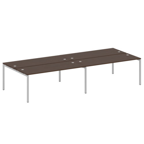 Бенч-система на 4 места на П-обр. м/к Metal System Quattro 40БП.СМ-4.5  фото 12