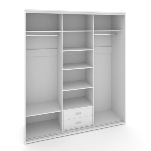 Корпус 3-х секционного шкафа высокого L=2669мм Maris SH.K3-8.1 K1 фото 7