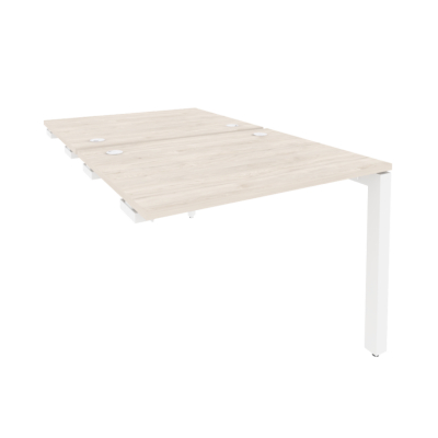 Стол-приставка двойной на П-обр. м/к Onix O.MP-D.SPR-1.8